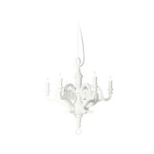 2022 Studio Job for MOOOI Paper Chandelier L UL in White Pendant Lamp 4x Avail