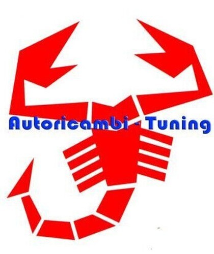 Autocollant scorpion rouge - autocollant,