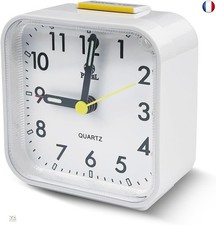 tekenewbse Reveil Matin Analogique, Réveil a Piles, Reveille Reveil de Voyage, 