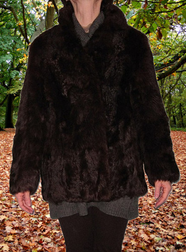 Manteau fausse fourrure - fausse,
