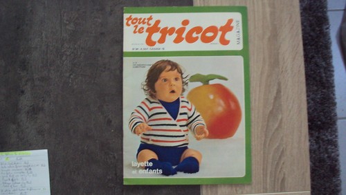 Vieux magazine tout tricot - vieux,