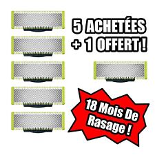 Lame de rechange rasoir Philips OneBlade 5+1 Gratuite QP210 QP220 QP2520 QP2530