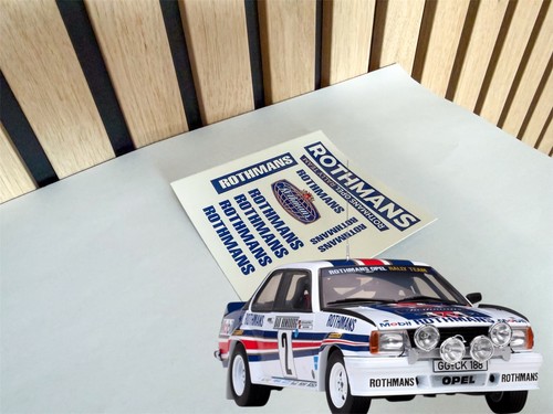 Décalcomanies pour opel - 1/18,