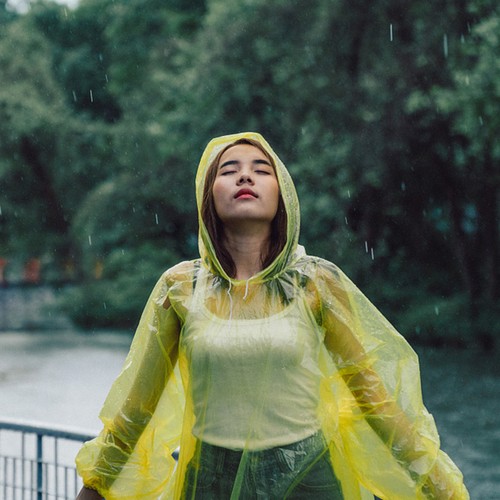 Poncho pluie imperméable - ,