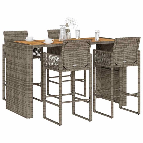 Ensemble bar jardin avec - de,