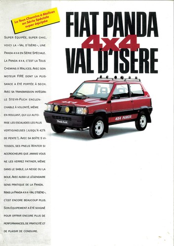 Catalogue brochure fiat - catalogue, panda