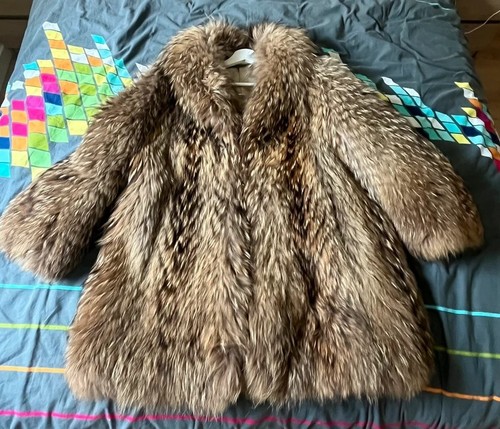 Fur coat finn - size, l