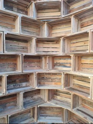 Caisses bois cajettes x3 - ,cajettes,