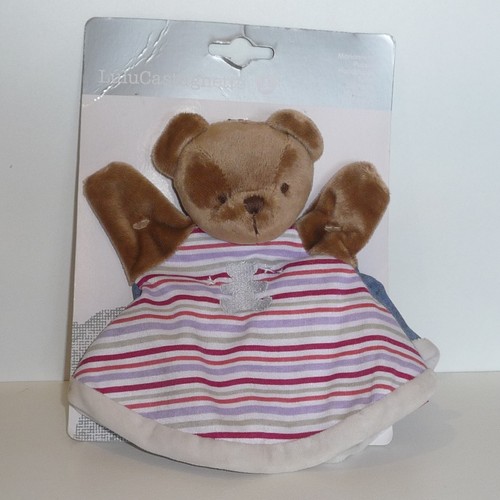 Doudou ours lulu castagnette - doudou,