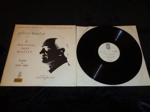 Pierre boulez rene - lp,