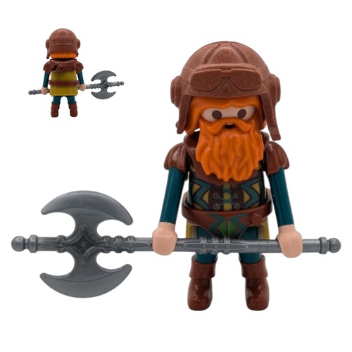 Playmobil figurine nain marron