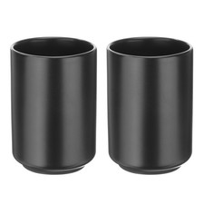 2 Tasses à Thé Japonaises 8oz/240ml pour Matcha Noir