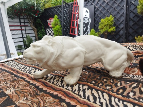 Statue lion art deco - art, ancienne
