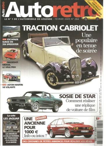Auto retro 284 - auto, traction