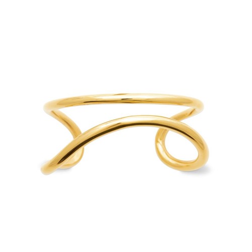 Bracelet jonc ouvert plaqué - bracelet,