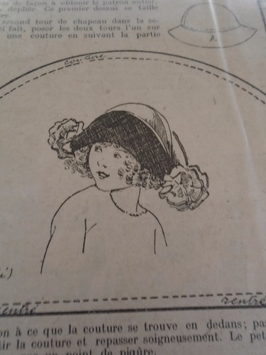 Ancien patron pour - patron, poupee
