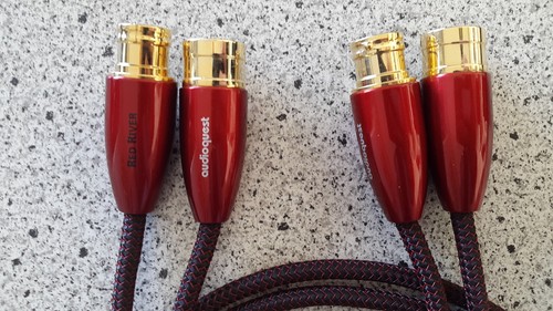 Audioquest red river - red, xlr