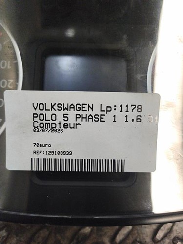 Compteur volkswagen polo - polo, 5