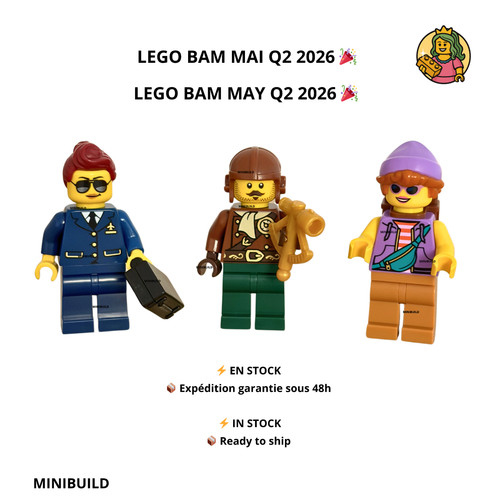 Lego minifigures bam mai - bam, may
