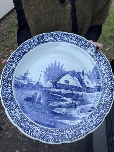 Assiette collection delfts - assiette,
