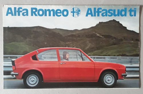 Alfa romeo alfasud brochure - romeo, ti