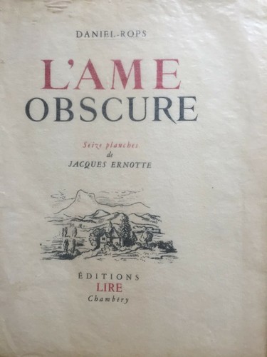 Daniel rops ame obscure - daniel-rops,