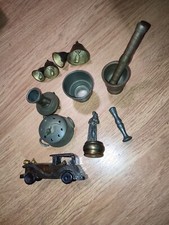 Cloches - Pilon Mortier bibelots  décoration miniatures + étagère - PETIT PRIX !