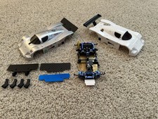 1/28 GL Racing GT 102mm RWD Slider Chassis - FULLY UPGRADED / Aluminum/Brass