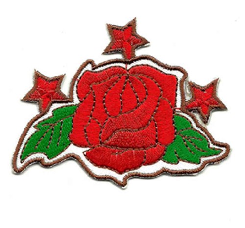 Ecusson patch rose - ecusson,