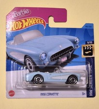 HOT WHEELS 2023 -BARBIE THE MOVIE- 1956 CORVETTE [HKK87] 183/250 NEUF