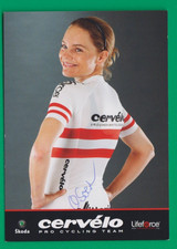 CYCLISME carte cycliste CHRISTIANE SOEDER  équipe CERVELO Signée