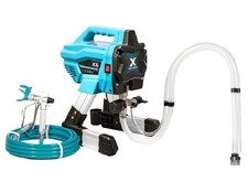 PULVERISATEUR DE PEINTURE AIRLESS 650w 200 BAR, PISTOLET HAUTE PRESSION AVEC ...