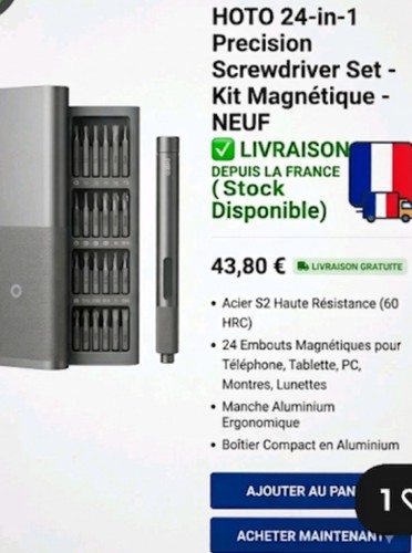 Coffret tournevis - coffret, de