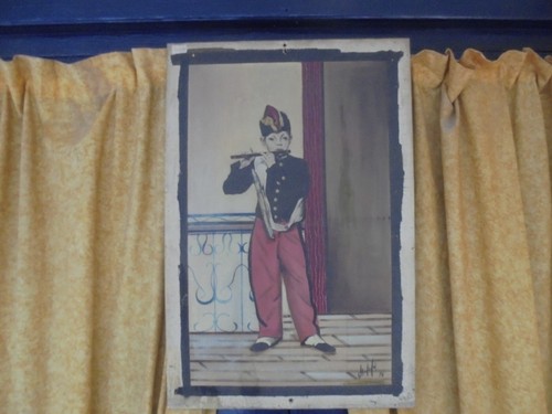 Fifre huile sur - sur, toile