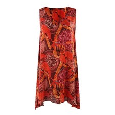 Red Femme Kaftan