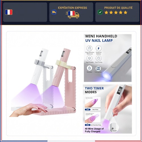 Mini lampe ongles - mini, uv