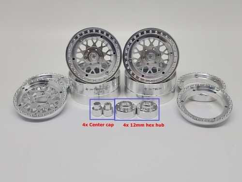 4pcs cnc aluminium - 1,9, pouce