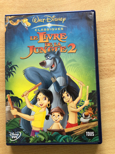 Livre jungle dvd - le,