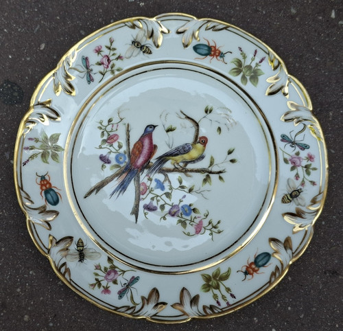 Assiette porcelaine paris - assiette,