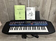 Preowned Casio CTK-431 Keyboard Synthesizer 100 Song Bank 49 Key MIDI Tested (SM