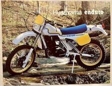 Husqvarna 1983 WR 125 WR 240 WR 430 Enduro Range Original Sales Brochure