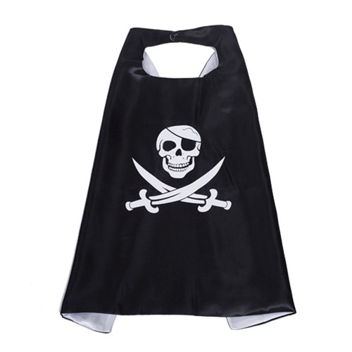 1pc pirate cape halloween - pirate,