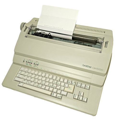 Machine écrire - machine, à