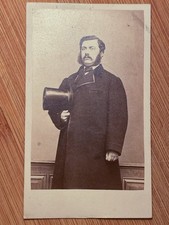 Photo Carte CDV Portrait homme