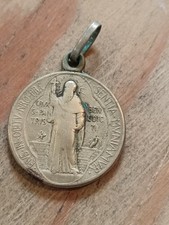 Ancient Religious Medal St Benedict Protector of Evil 
