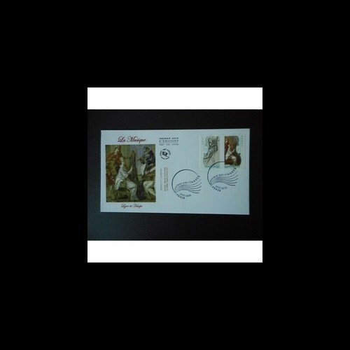 Fdc musique lyre harpe - lyre,