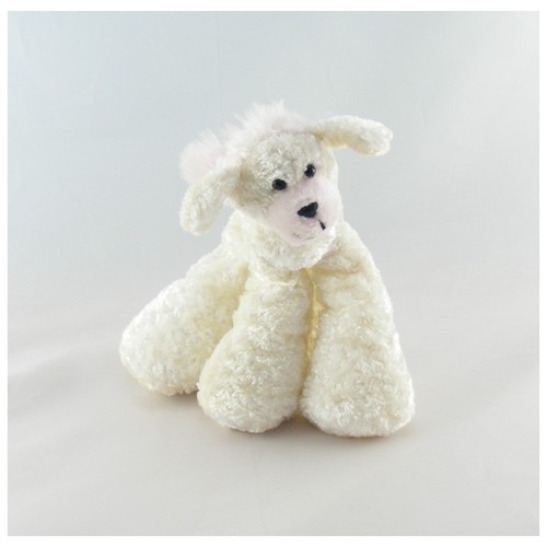 Doudou chien caniche - caniche, blanc