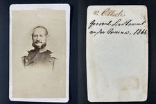 Lieutenant-General von Ollech Vintage CDV Albumen Print Albumen Print 6.5