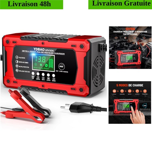 Chargeur batterie 10a 12v - chargeur,