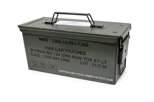 Caisse munitions armée - munitions,